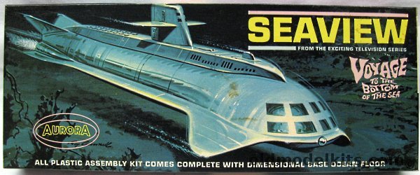 Aurora 1/316 Seaview Submarine Voyage to the Bottom of the Sea - Original Issue, 707-130 plastic model kit